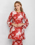 BAJU KURUNG PAHANG MODEN DASHA (BURNT BRICK)